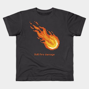 I cast fireball! Kids T-Shirt